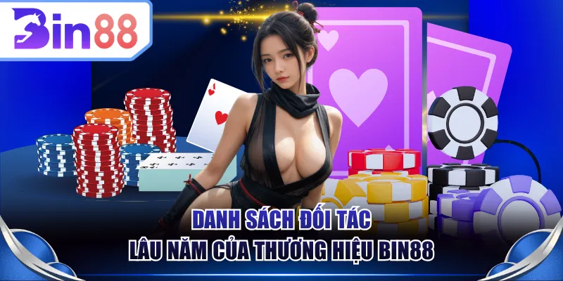 Danh sách đối tác lâu năm của thương hiệu BIN88