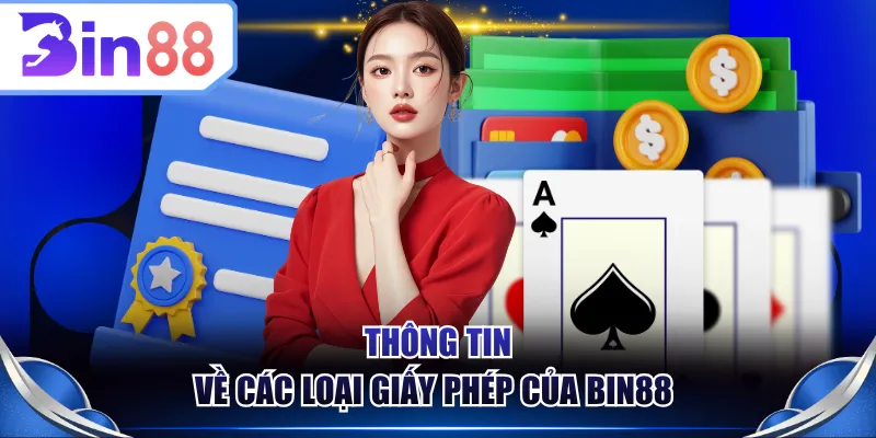 Thông tin về các loại giấy phép của BIN88 